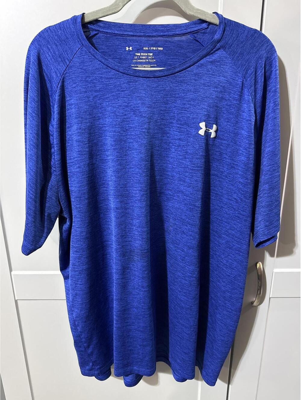 Under Armour Tech Tee XXL - Blue Performance Shirt